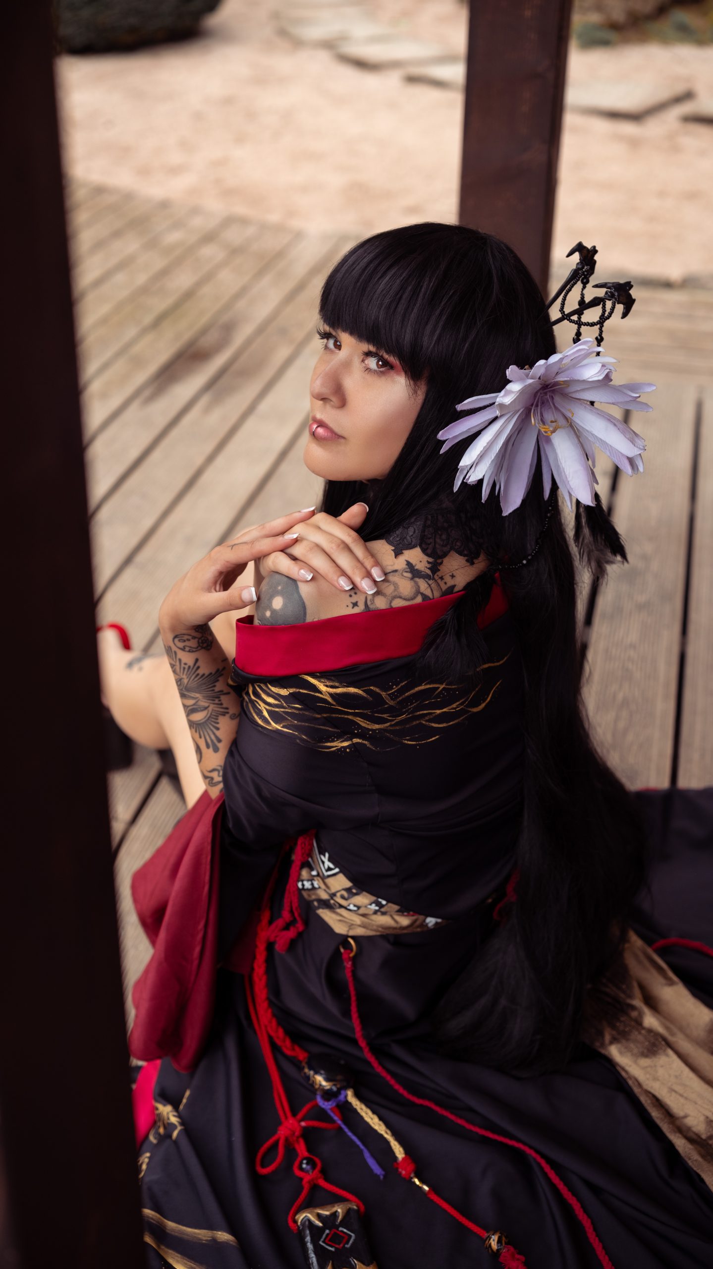 Das Cosplay Yotsuyu Goe Brutus aus Final Fantasy von @ninishio_