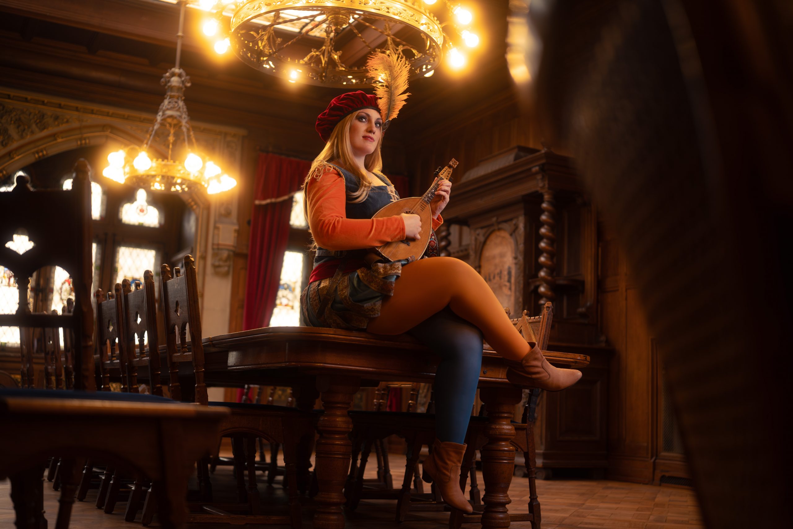Das Cosplay Priscilla aus The Witcher von @toriyuca_arts