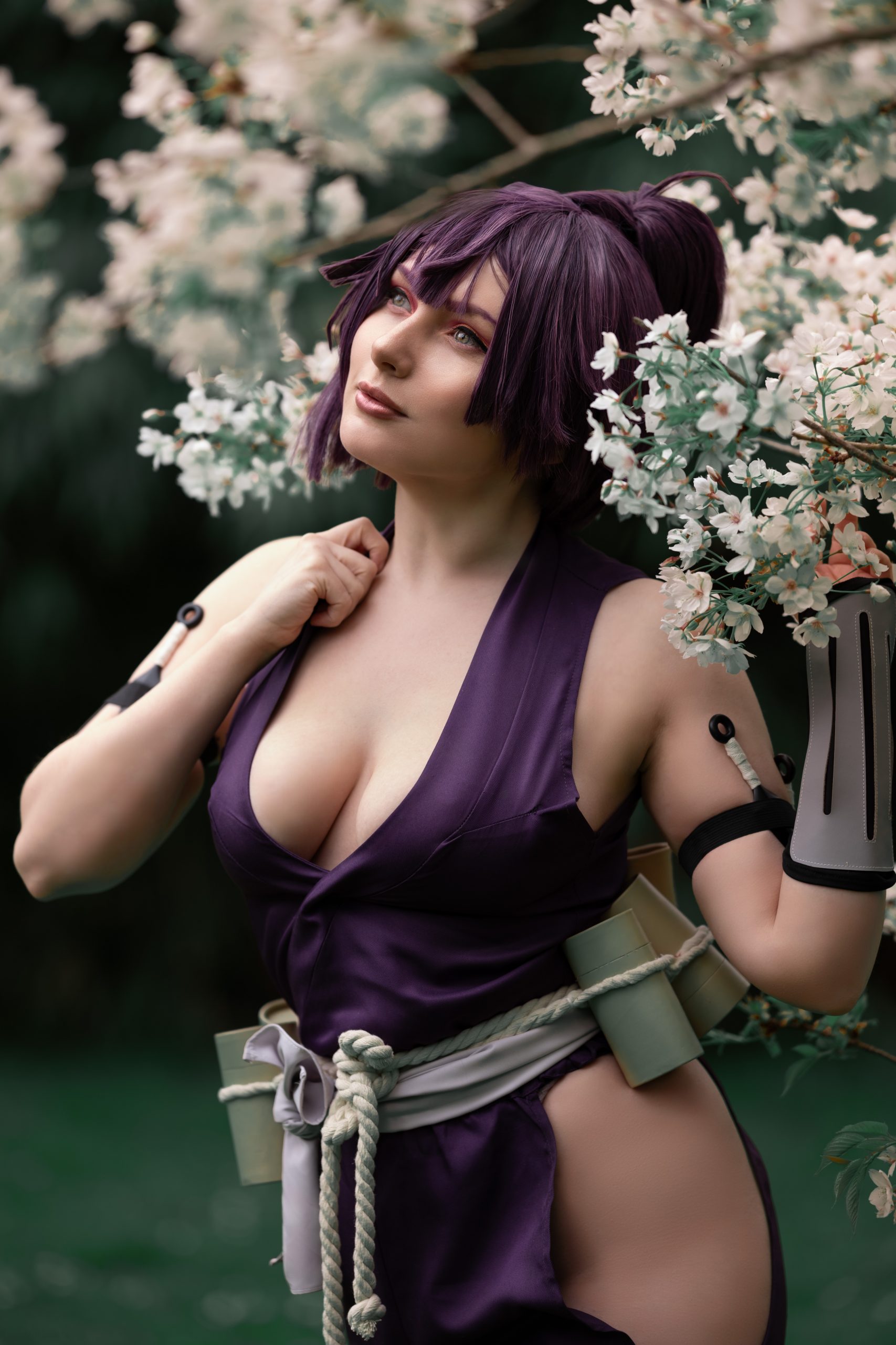 Das Cosplay Yuzuriha aus Hell's Paradise von @jackycosplay_
