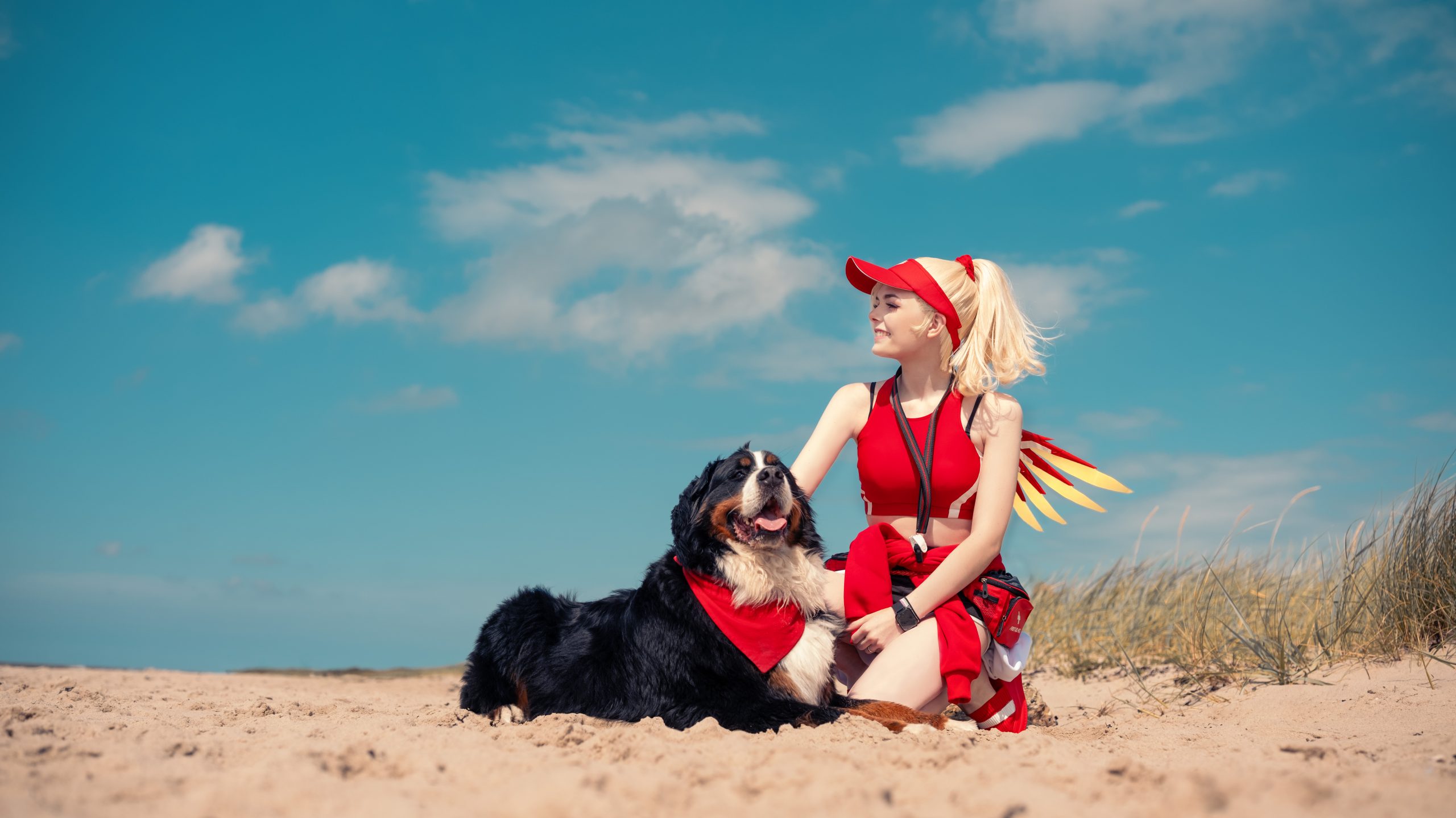 Das Cosplay Mercy aus Overwatch von @yukio_cosplay_