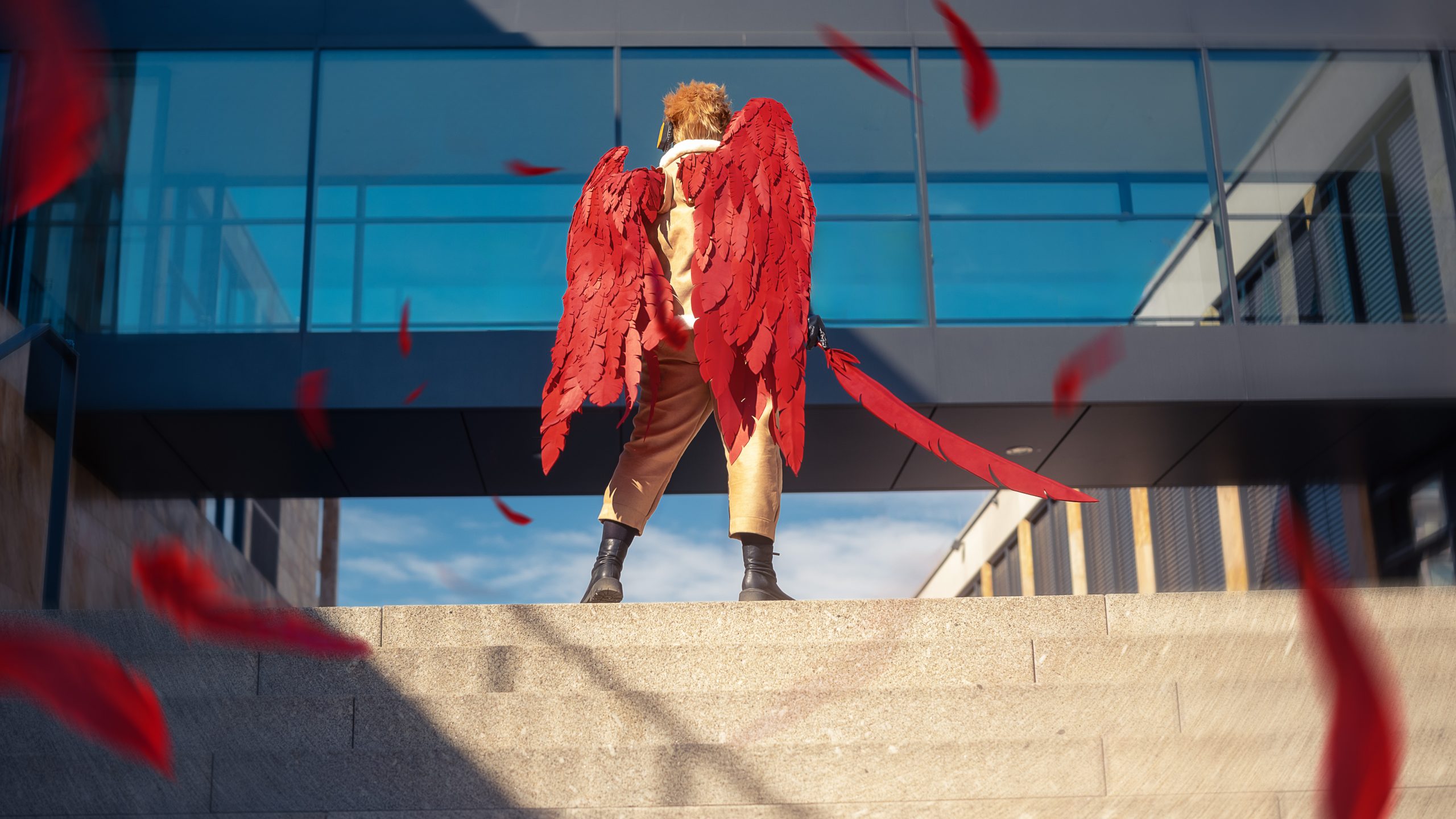 Das Cosplay Hawks aus My hero academia von @sley_cosplay