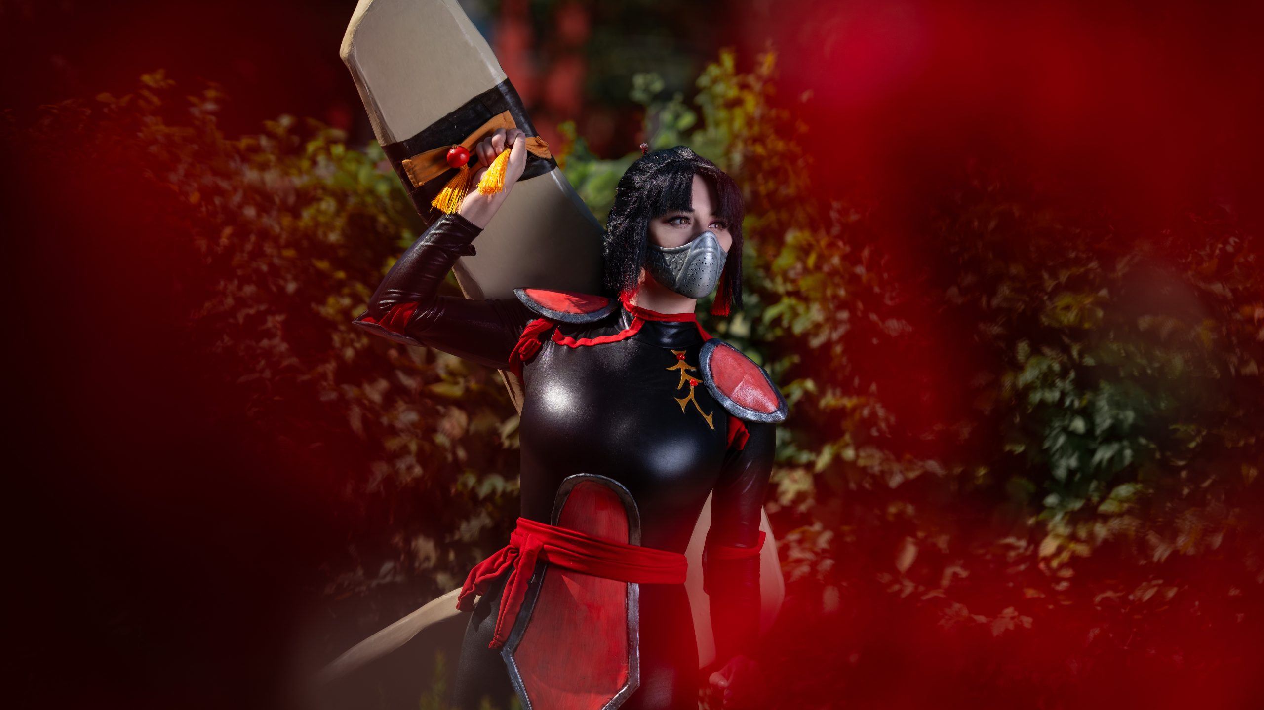 Das Cosplay Sango aus InuYasha von @xylia.cos
