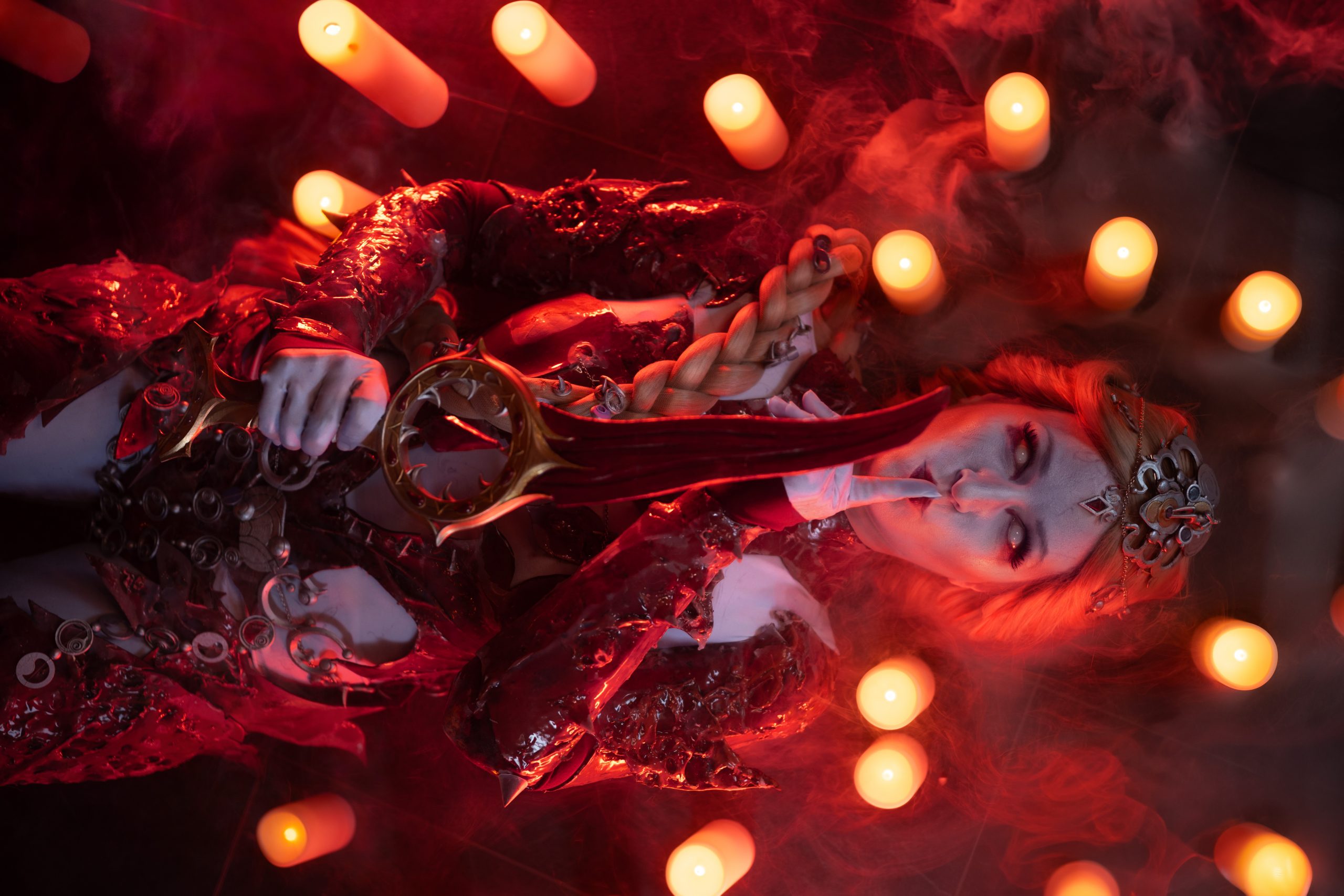 Das Cosplay Orin the Red aus Baldurs Gate 3 von @mond1sch
